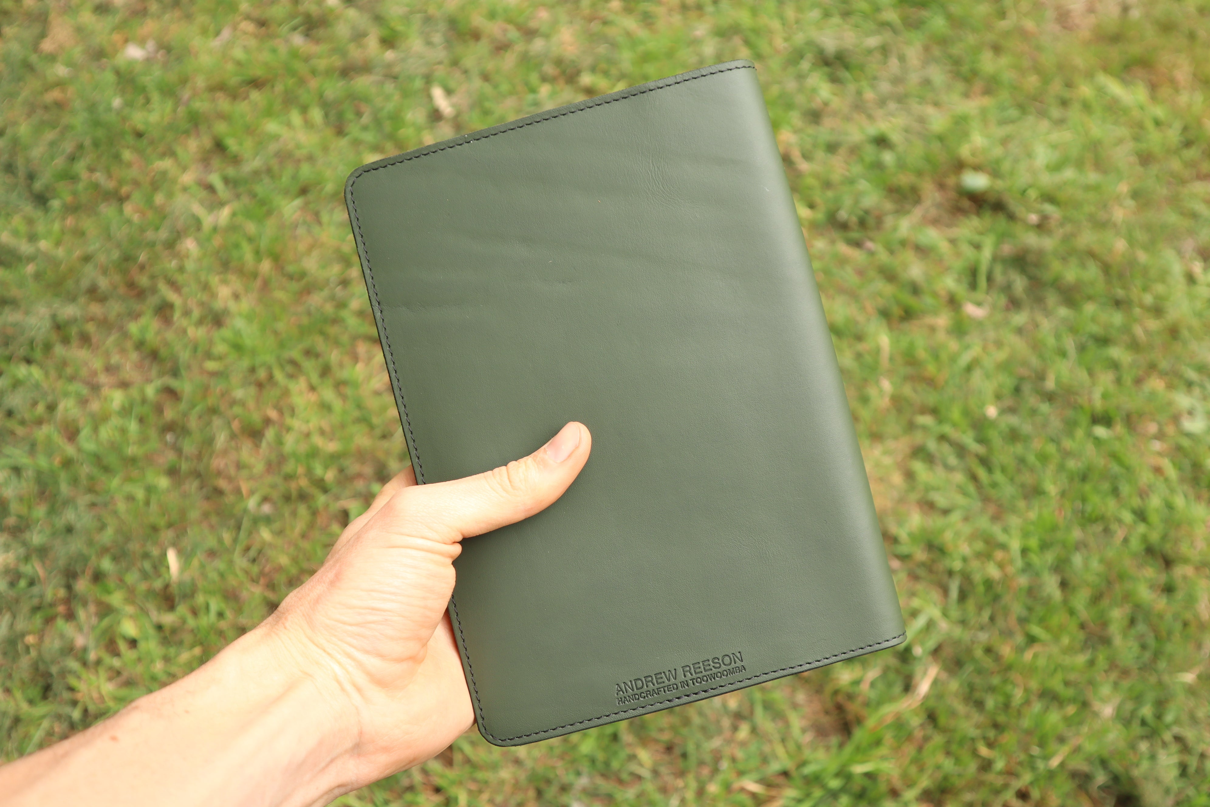 A5 Notebook Cover - Forest Green