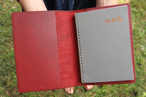 A5 Notebook Cover - Cherry