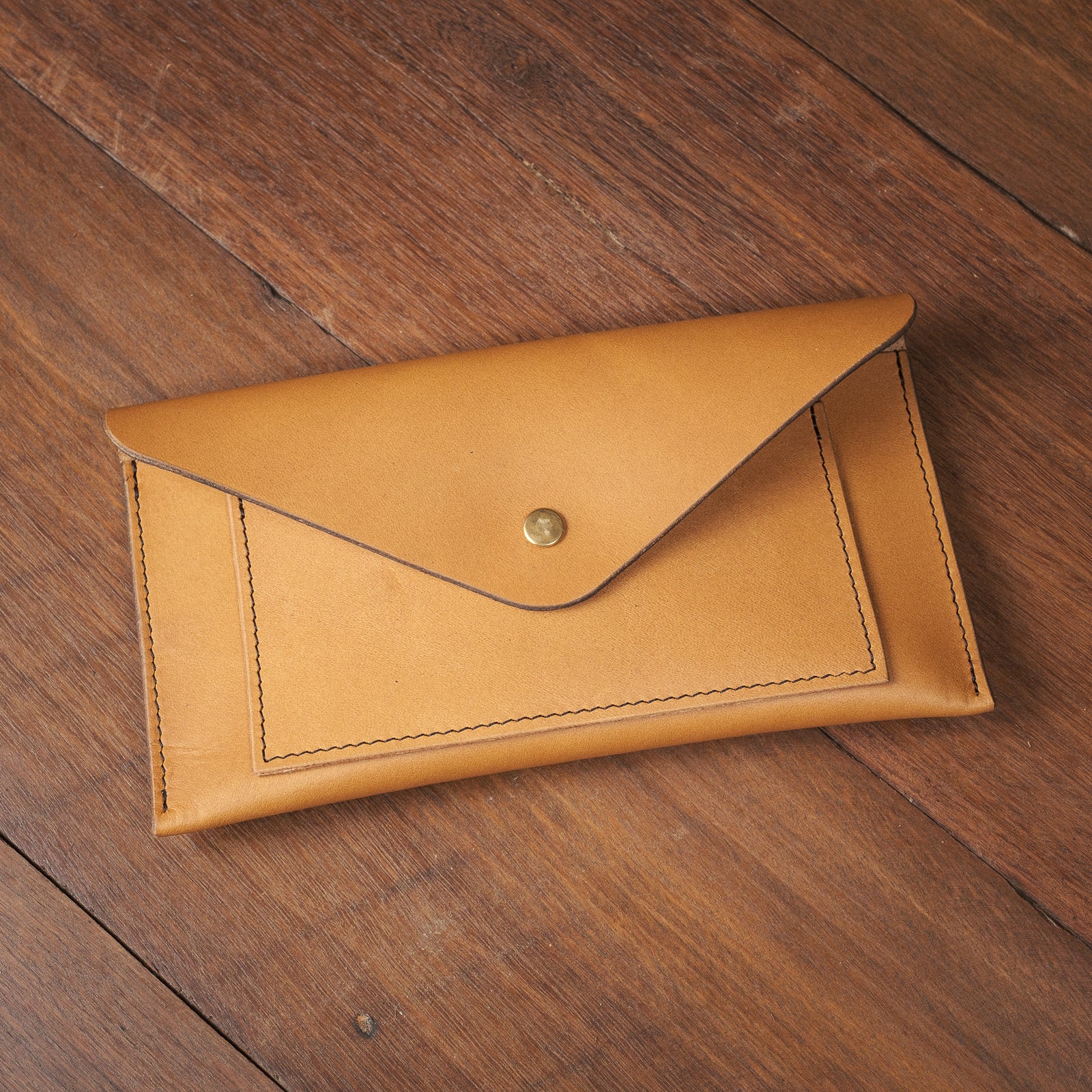 Envelope Clutch - Amber