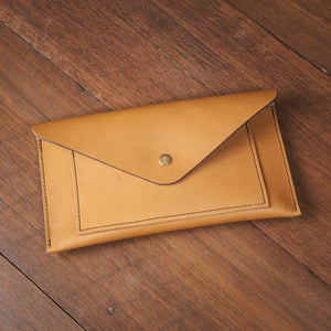 Envelope Clutch - Amber