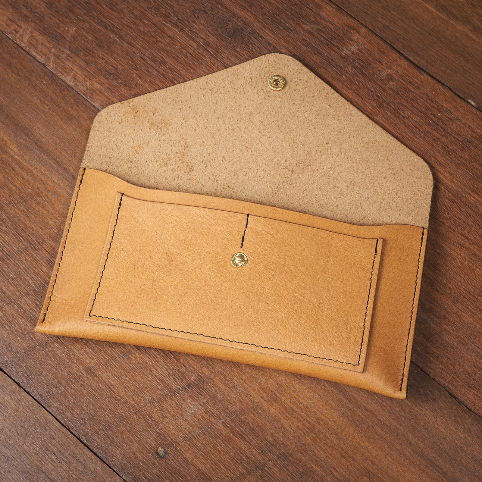 Envelope Clutch - Amber