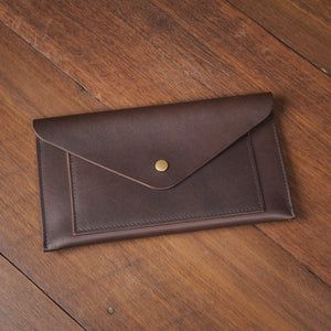 Envelope Clutch - Coffee