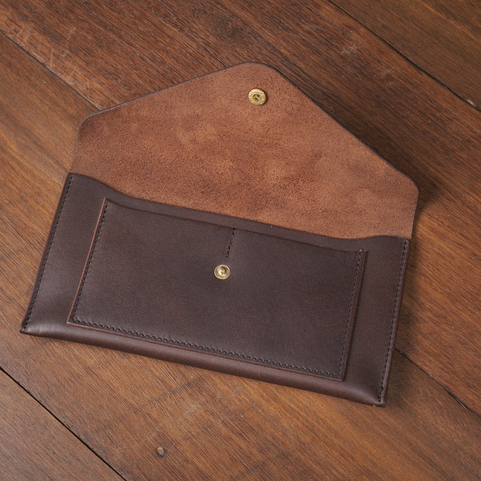 Envelope Clutch - Coffee