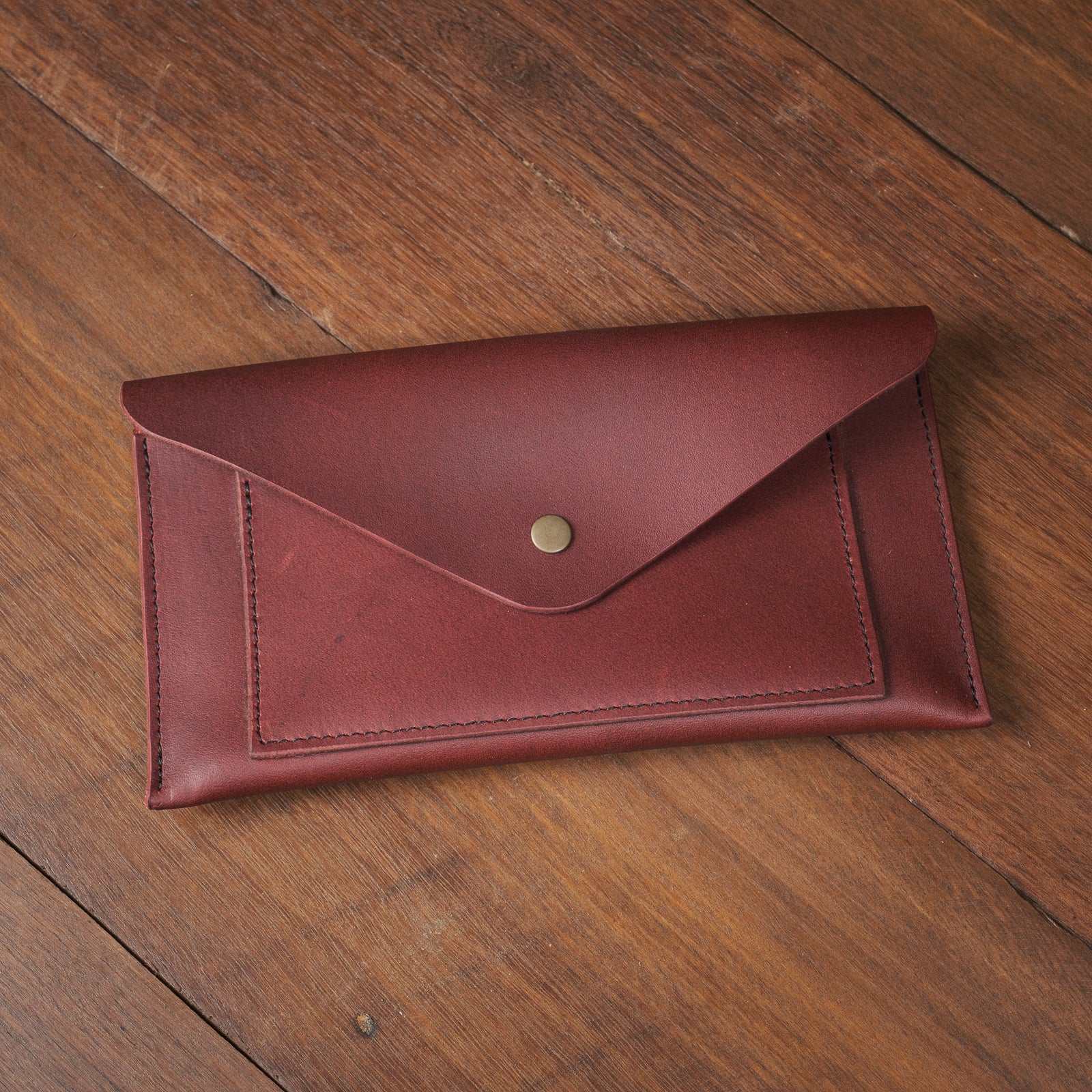 Envelope Clutch - Cherry