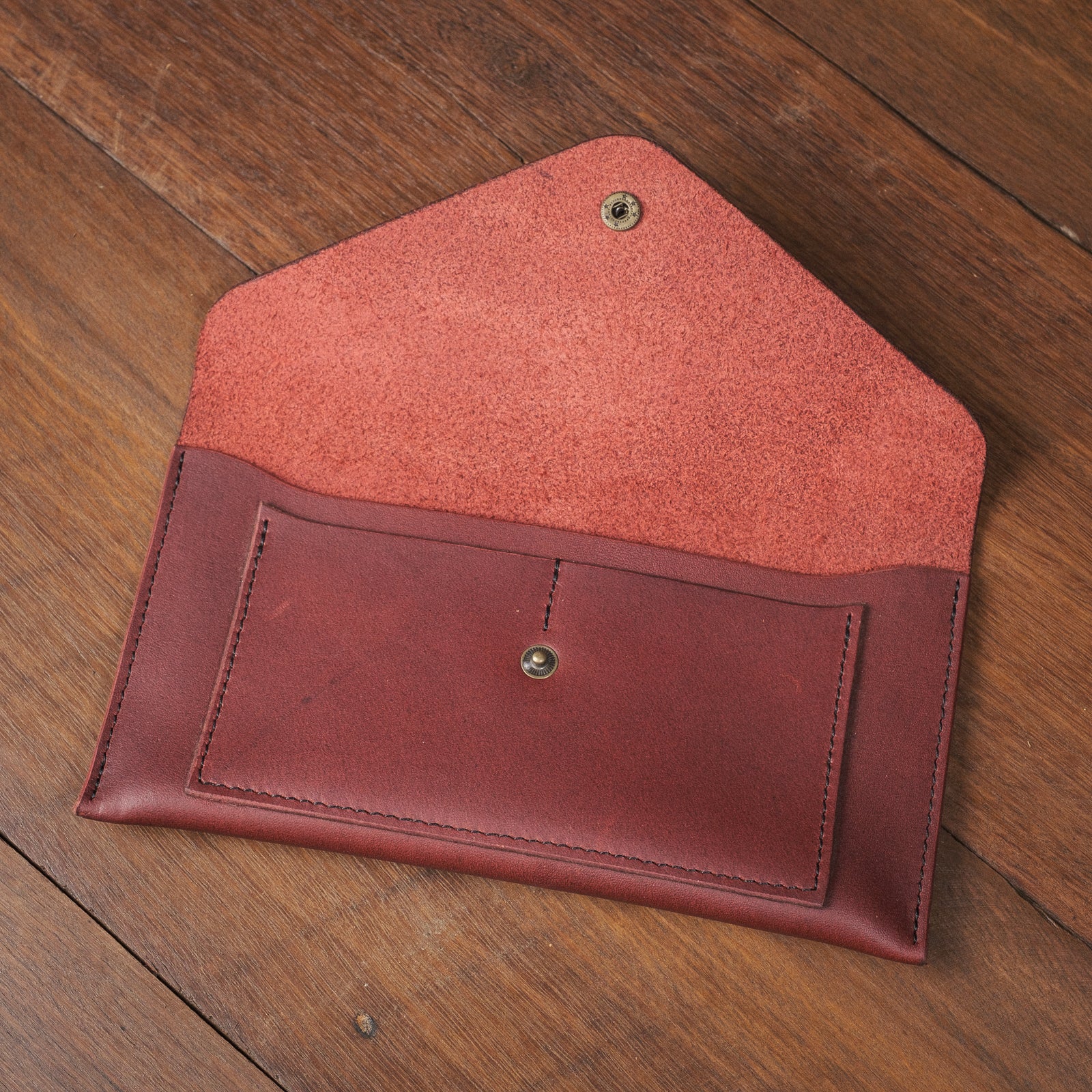 Envelope Clutch - Cherry