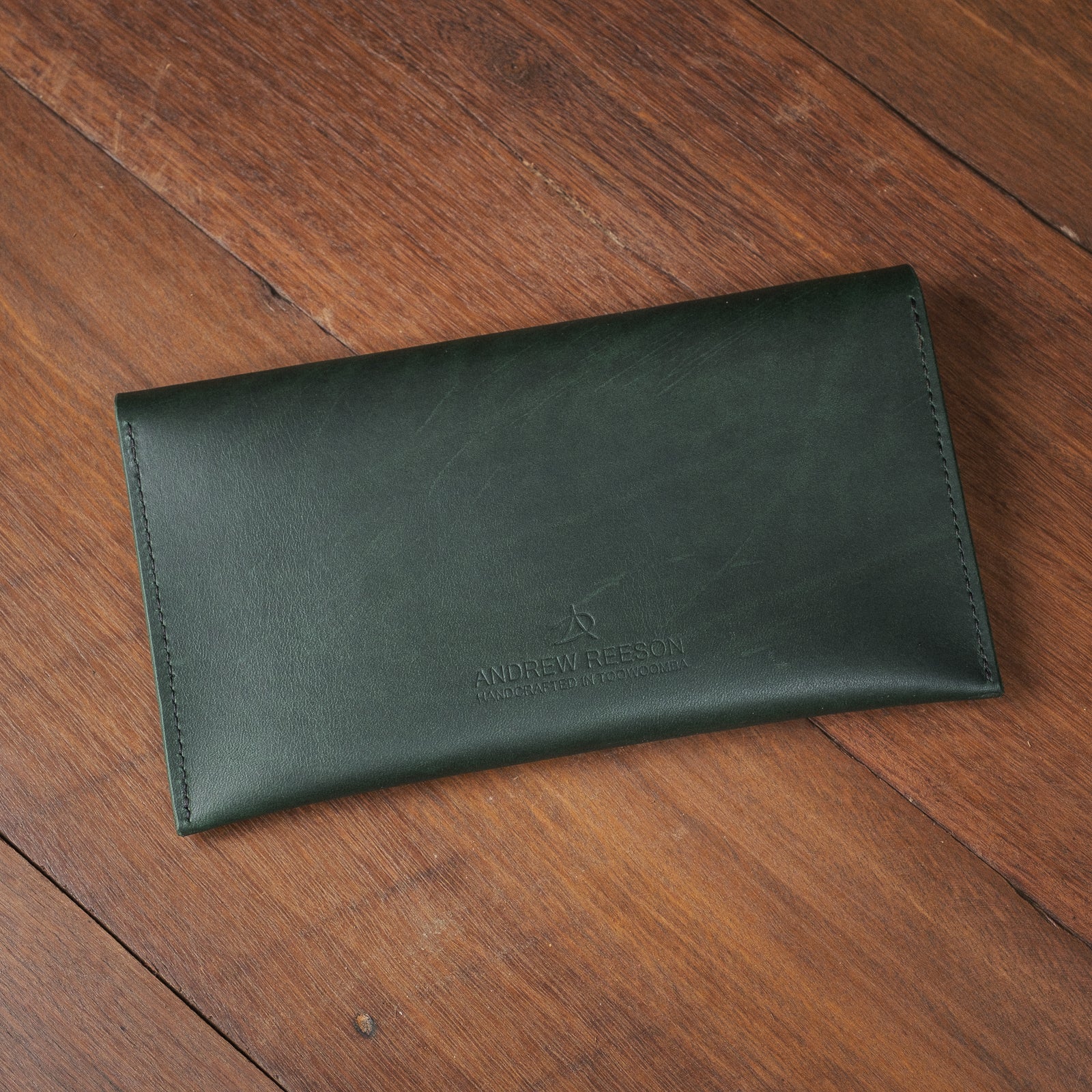 Envelope Clutch - Emerald Green