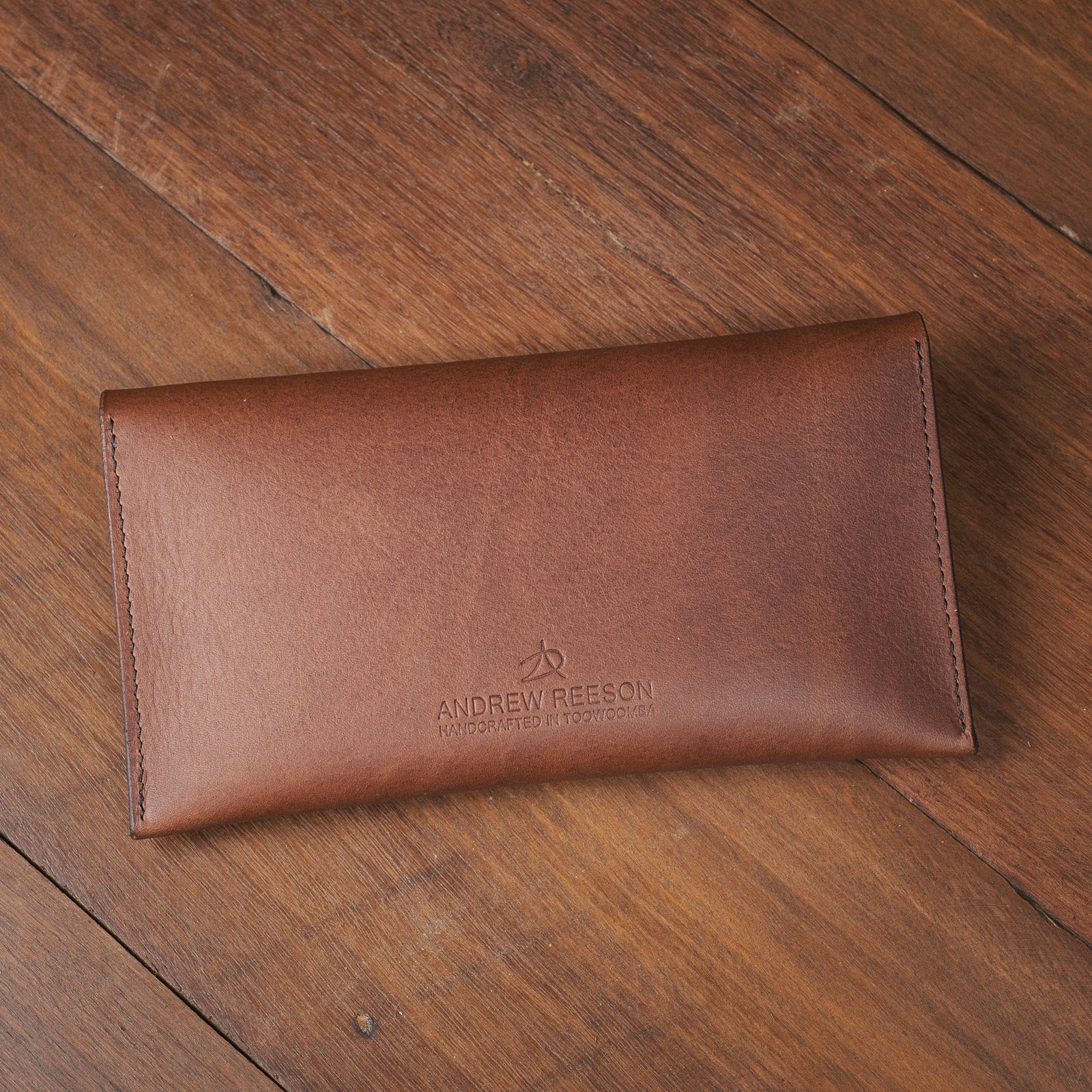 Envelope Clutch - Golden Brown