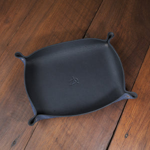 Valet Tray - Bovine Leather - Navy