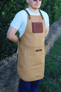 Apron - Butterscotch and Golden Brown