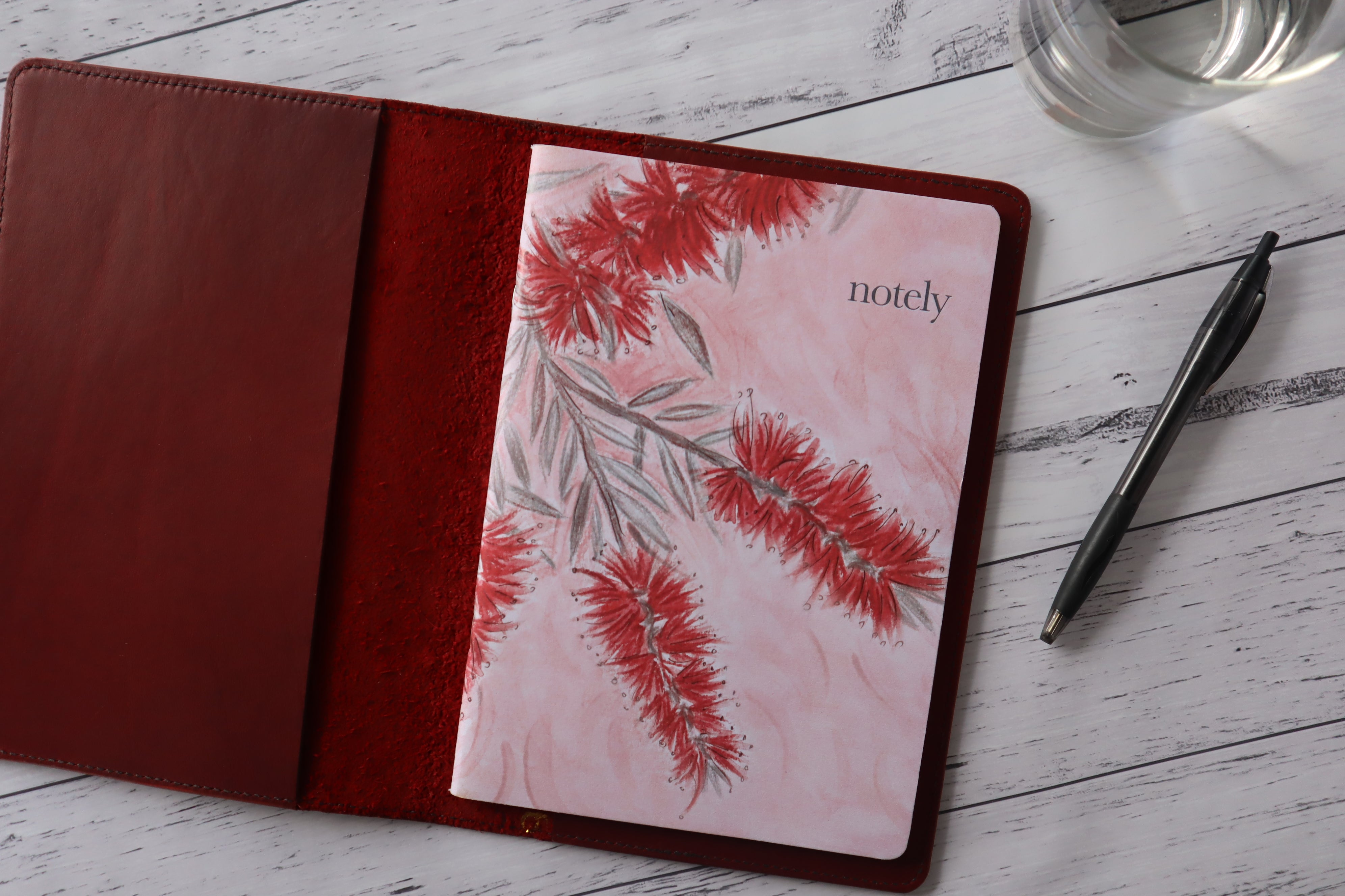 A5 Notebook Cover - Cherry