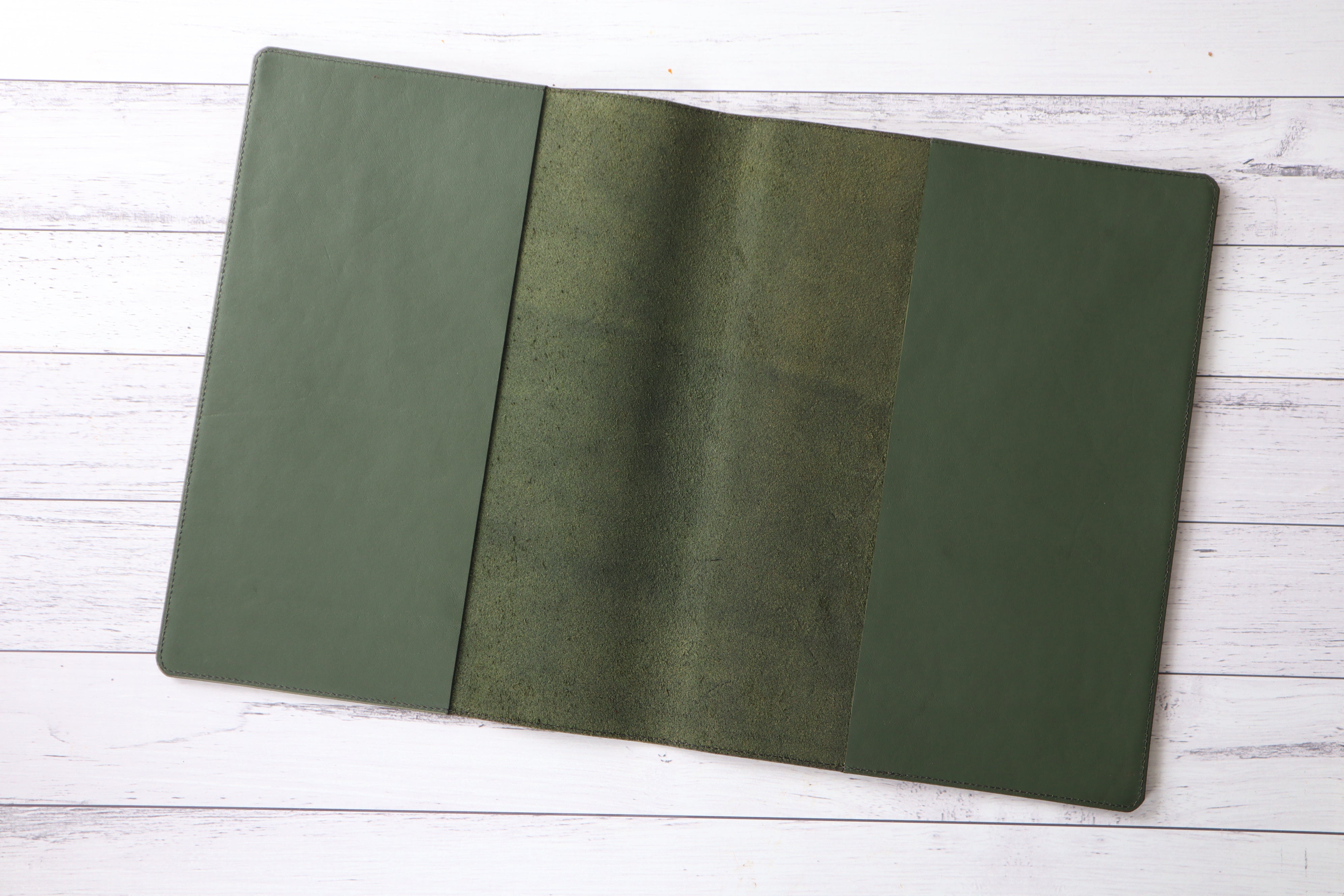 A4 Notebook Cover - Forest Green