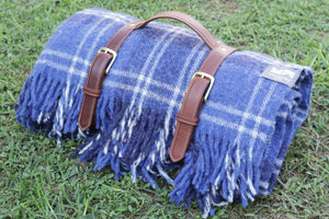 Travel Blanket - The Blues with Carrier