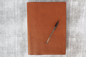 A4 Notebook Cover - Golden Brown