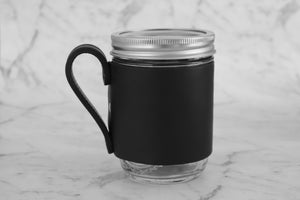 Mason Jar Mug - Black